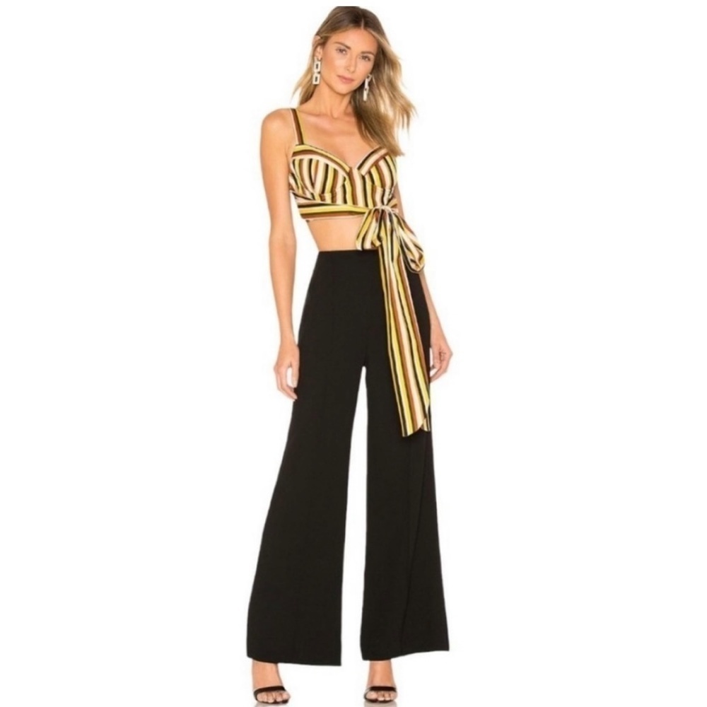 REVOLVE x Petersyn Vera Crop Bustier Tie in Amalfi NWT Size Medium